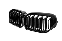 BMW Série 5 G30/G31 2017–2023 Grilles de calandre type M-Look (2021-2023, noir brillant) photo 4