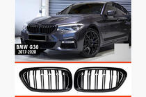 BMW Série 5 G30/G31 2017–2023 Calandre M-Look (2017-2020, Noir Brillant) photo 4