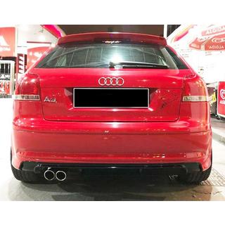 Diffuseur Arriere DPT (2005-2008, Coupe, Noir Brillant) Audi A3 2003-2012 photo 1