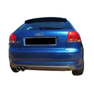 Diffuseur Arriere DPT (2005-2008, Coupe, Noir Brillant) photo 2
