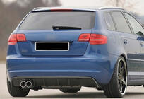 Audi A3 2003-2012 Diffuseur Arriere DPT (2008-2010, Noir Brillant) photo 4