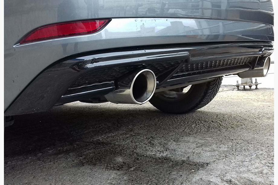 Audi A3 2012-2020 Diffuseur arrière DPT (HB, 2017-2020, noir brillant) Image