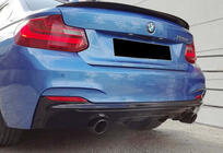 BMW 2 Series F22/F23 2014-2021 Diffuseur Arrière DPT (Noir Brillant) photo 5