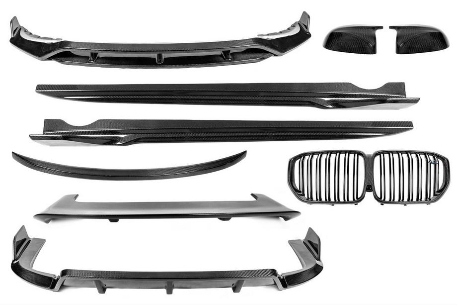 BMW X6 G06 2019–2027 Kit carrosserie Carbon FullSet (2023-) Image