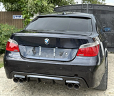 BMW 5 Series E60/E61 2003-2010 Diffuseur Arrière DPT V-2 (pour M-Sport, Noir Brillant) photo 1