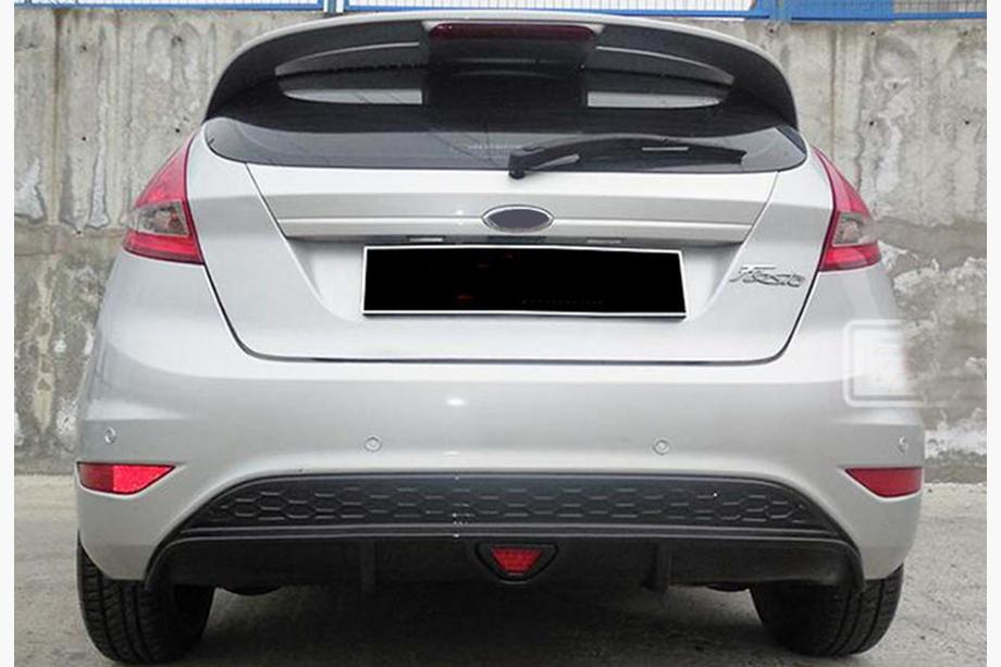 Ford Fiesta 2008-2017 Diffuseur Arriere DPT V-1 (HB, Noir Brillant) Image