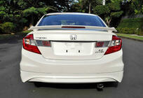 Honda Civic Sedan IX 2011-2016 Diffuseur Arrière DPT (Apprêté pour Peinture) photo 1
