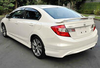 Honda Civic Sedan IX 2011-2016 Diffuseur Arrière DPT (Apprêté pour Peinture) photo 3