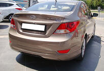 Hyundai Accent 2011-2017 Diffuseur Arrière DPT (Noir Brillant) photo 3