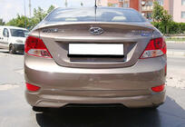 Hyundai Accent 2011-2017 Diffuseur Arrière DPT (Noir Brillant) photo 1