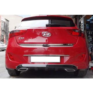 Diffuseur Arrière DPT V-1 (Noir Brillant) Hyundai I-30 2012-2017 photo 1