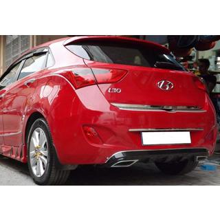 Diffuseur Arrière DPT V-1 (Noir Brillant) Hyundai I-30 2012-2017 photo 2