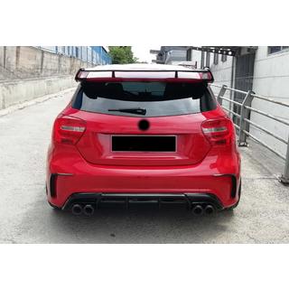 Diffuseur Arrière DPT (2012-2015, pour Brabus, Noir Brillant) Mercedes A-сlass W176 2012-2018 photo 3