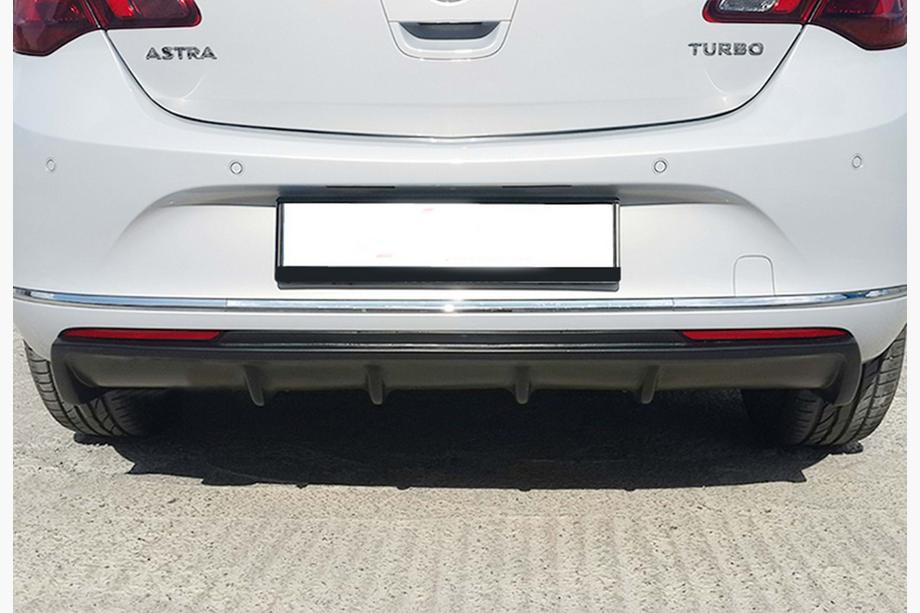 Opel Astra J 2009-2015 Diffuseur Arrière DPT V2 (2012-2015, HB, Noir Brillant) Image