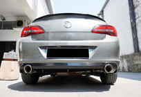 Opel Astra J 2009-2015 Diffuseur Arriere DPT V-1 (SD, Noir Brillant) photo 2