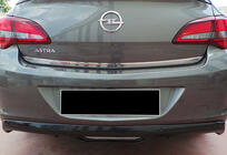 Opel Astra J 2009-2015 Diffuseur Arriere DPT V-2 (SD, Noir Brillant) photo 1