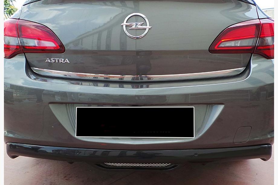 Opel Astra J 2009-2015 Diffuseur Arriere DPT V-2 (SD, Noir Brillant) Image