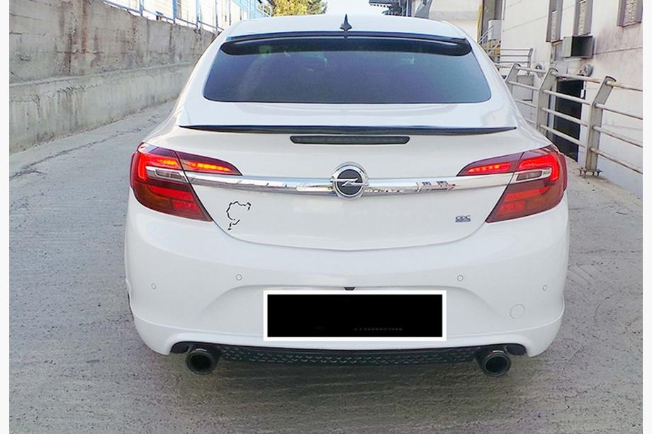 Opel Insignia 2008-2017 Diffuseur Arriere DPT (SD, 2013-2017, Noir Brillant) Photo 2
