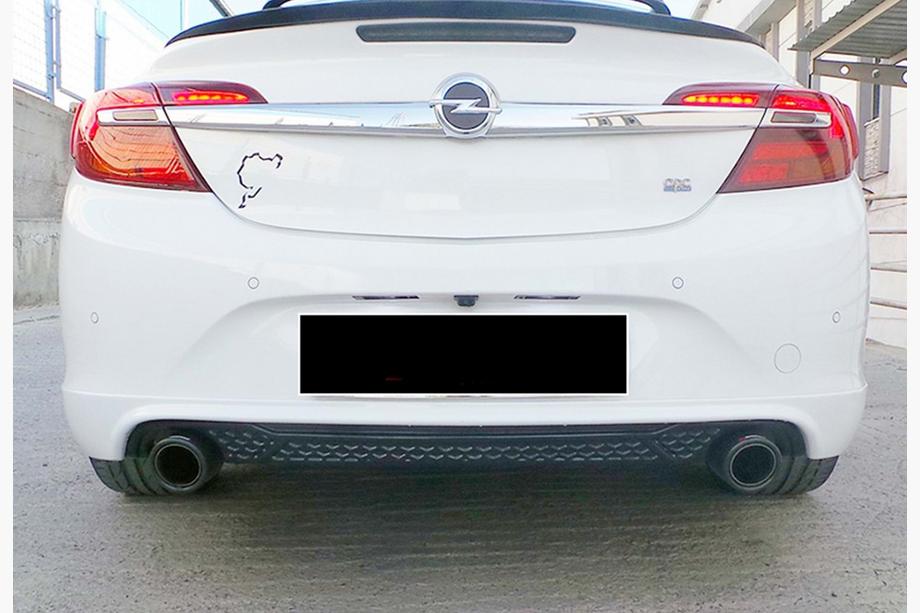 Opel Insignia 2008-2017 Diffuseur Arriere DPT (SD, 2013-2017, Noir Brillant) Photo 3