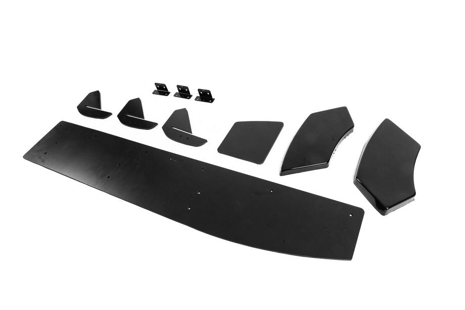 Renault Clio IV 2012-2019 Diffuseur arrière DPT V-1 (noir mat) Photo 1