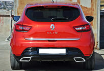 Renault Clio IV 2012-2019 Diffuseur Arrière DPT V-2 (Noir Brillant) photo 1