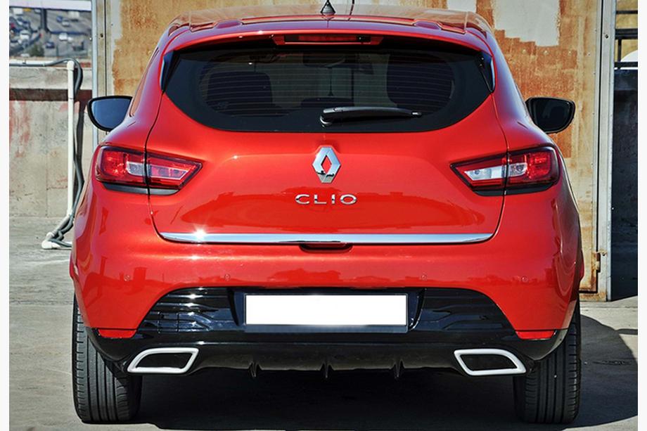 Renault Clio IV 2012-2019 Diffuseur Arrière DPT V-2 (Noir Brillant) Image