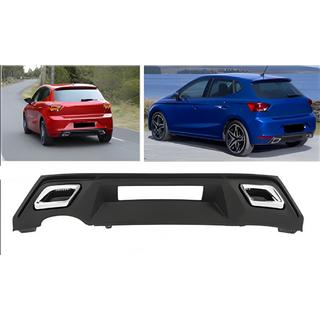 Diffuseur Arrière DPT V-2 (Noir Brillant) Seat Ibiza 2017-