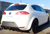 Seat Leon 2005-2012 Diffuseur Arriere DPT V-2 (2009-2012, Noir Brillant) photo 3