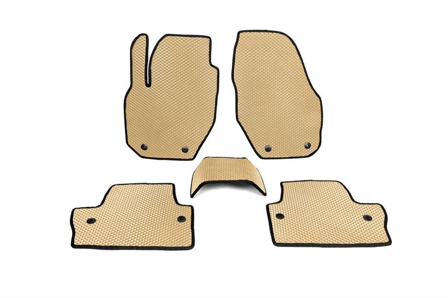 Volvo V60 2011-2018 Tapis de sol EVA (Beige) Image