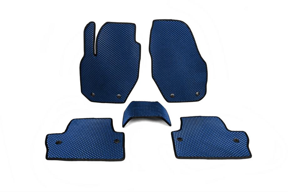 Volvo V60 2011-2018 Tapis de sol EVA (Bleus) Image