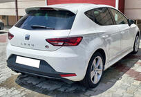 Seat Leon 2013-2020 Diffuseur Arriere DPT V-3 (2013-2016, Noir Brillant) photo 1