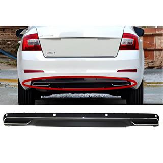 Diffuseur arrière DPT V-3 (LB, noir mat) Skoda Octavia III A7 2013-2019 photo 1
