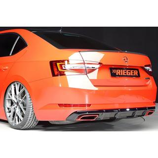 Diffuseur Arrière DPT V-1 (Noir Brillant) Skoda Superb 2015-2024 photo 1