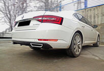 Skoda Superb 2015-2024 Diffuseur Arrière DPT V-2 (Noir Brillant) photo 6