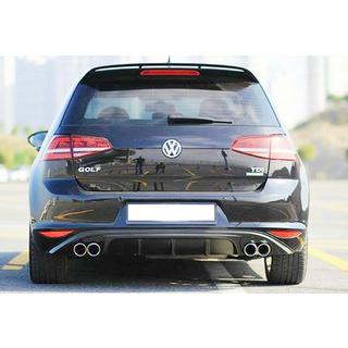 Diffuseur Arriere DPT V-6 (2012-2017, Noir Brillant) Volkswagen Golf 7/E-Golf 2012-2020 photo 4