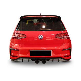 Diffuseur Arriere DPT V-7 (2012-2017, Noir Brillant) Volkswagen Golf 7/E-Golf 2012-2020 photo 1