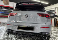 Volkswagen Golf 8 2019- Diffuseur Arrière DPT V-2 (Noir Brillant) photo 1