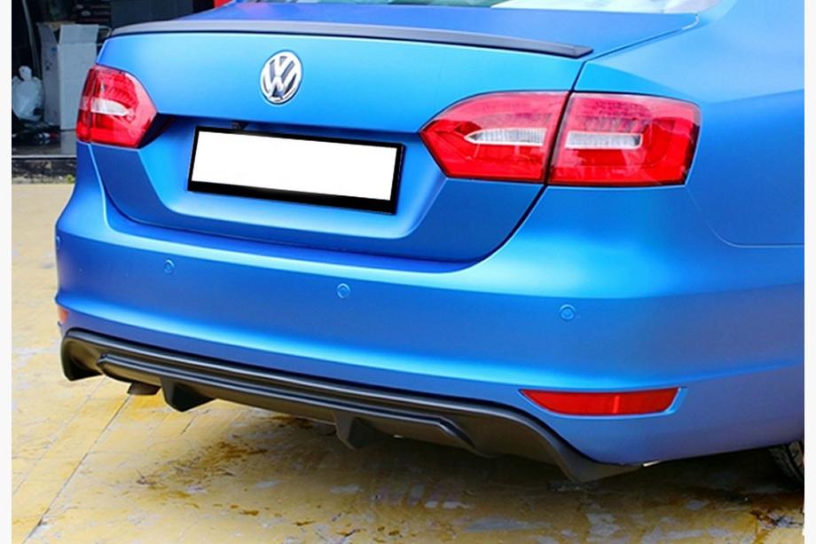 Volkswagen Jetta 2011-2018 Diffuseur Arriere DPT (2011-2014, Noir Brillant) Image