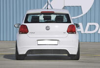 Volkswagen Polo 2010-2017 Diffuseur Arriere DPT (2010-2013, Noir Brillant) photo 3