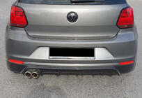 Volkswagen Polo 2010-2017 Diffuseur Arriere DPT (2014-2017, Noir Brillant) photo 3