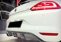 Volkswagen Scirocco 2008-2017 Diffuseur Arriere DPT V-5 (2014-2017, Noir Brillant) photo 3