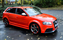 Audi A3 2003-2012 Bas de Caisse DPT (2005-2008, Noir Brillant) photo 1