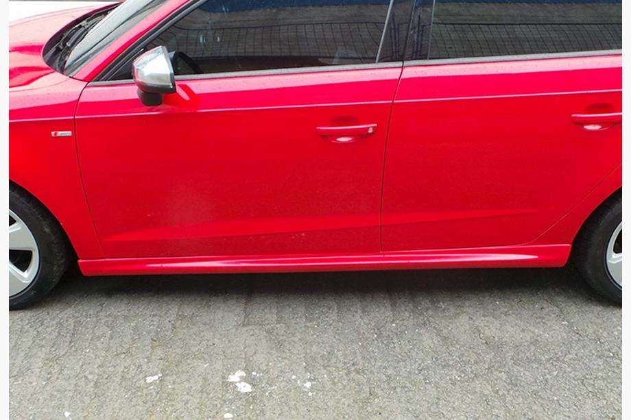 Audi A3 2012-2020 Bas de Caisse DPT (HB, Noir Brillant) Photo 2