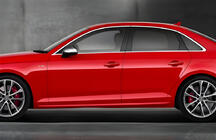 Audi A4 B8 2007-2015 Bas de Caisse DPT V-2 (Noir Brillant) photo 1