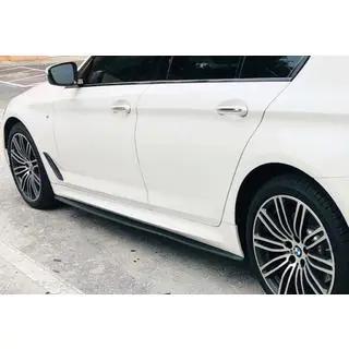 Bas de caisse DPT V-1 (pour bas de caisse M-Sport/M5, noir brillant)