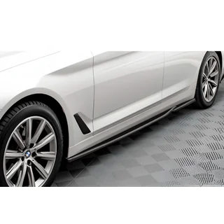 Extensions de bas de caisse DPT V-2 (pour bas de caisse M-Sport/M5, noir brillant)