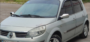 Renault Scenic/Grand 2003-2009 Encadrements de Vitres Acier Inoxydable (4 pcs) photo 5