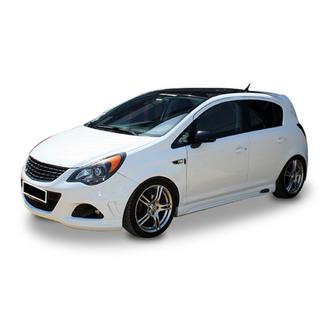 Bas de Caisse DPT V-2 (Noir Brillant) Opel Corsa D 2007-2014 photo 2
