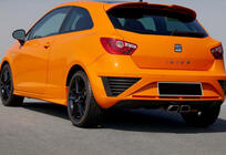 Seat Ibiza 2010-2017 Bas de Caisse DPT V-1 (Coupe, Noir Brillant) photo 5