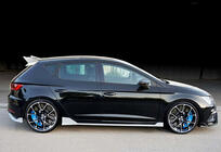 Seat Leon 2013-2020 Bas de Caisse DPT V-3 (2017-2020, Noir Brillant) photo 4